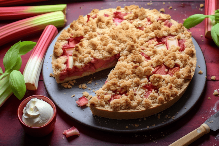 Omas Rhabarberkuchen Rezept – einfach &amp; lecker – Omas Rezepte