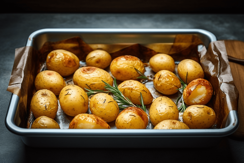 Knusprige Ofenkartoffel Mit Schale Schnelles Rezept Omas Rezepte