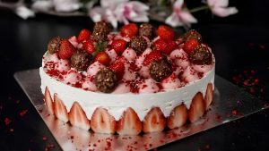erdbeer mascarpone torte