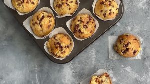 muffins mit schokostueckchen